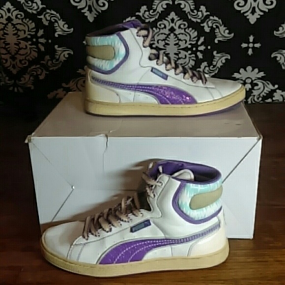 purple puma high tops